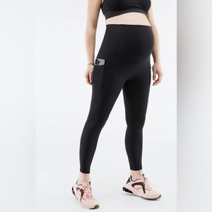 PureLuxe High-Waisted Maternity 7/8 Legging